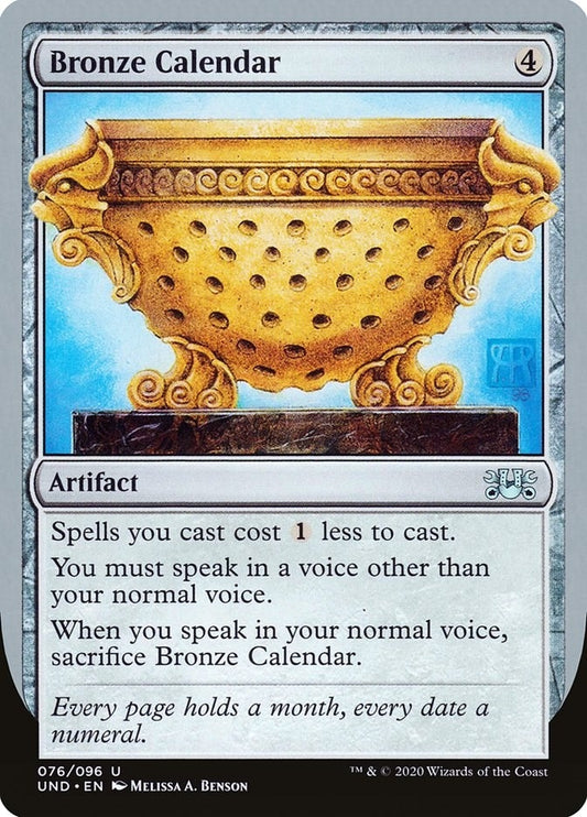 Image for Bronze Calendar (76) (Unsanctioned) - Magic: The Gathering