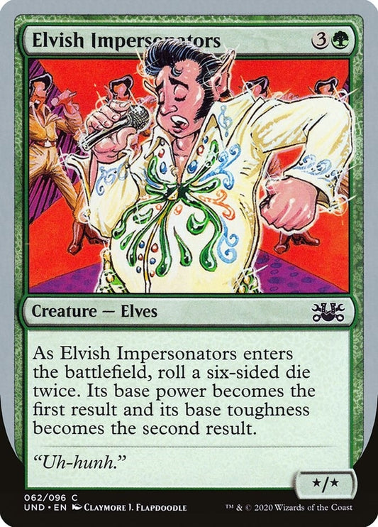 Image for Elvish Impersonators (62) (Unsanctioned) - Magic: The Gathering