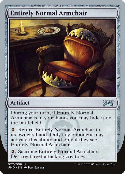 Image for Entirely Normal Armchair (77) (Unsanctioned) - Magic: The Gathering