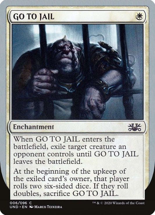 Image for GO TO JAIL (6) (Unsanctioned) - Magic: The Gathering