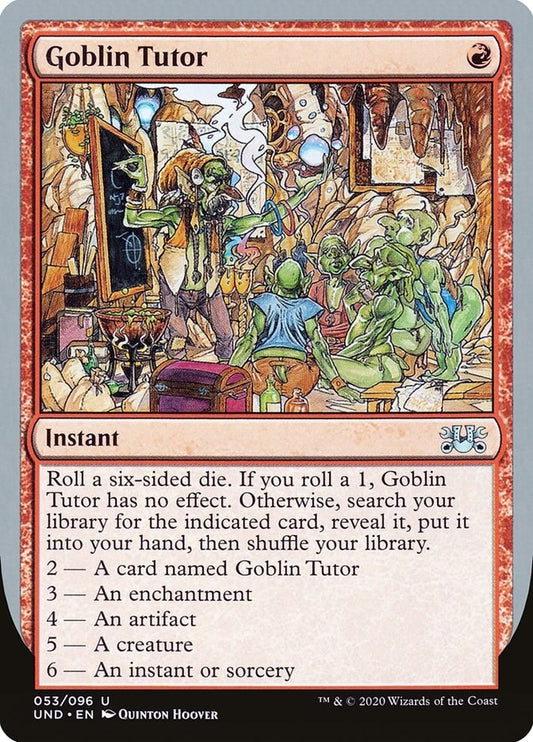 Image for Goblin Tutor (53) (Unsanctioned) - Magic: The Gathering