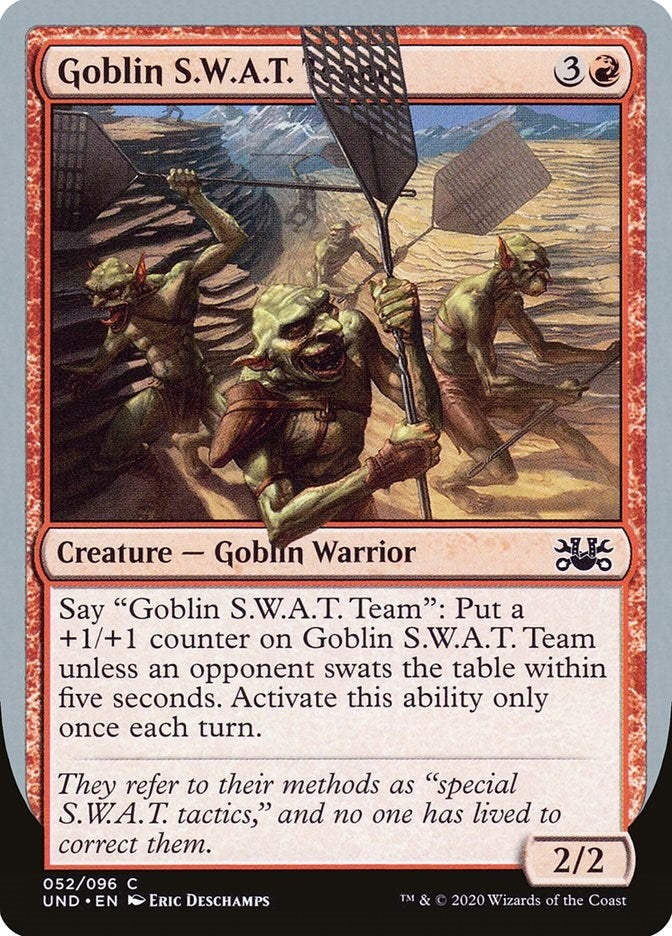 Image for Goblin S.W.A.T. Team (52) (Unsanctioned) - Magic: The Gathering