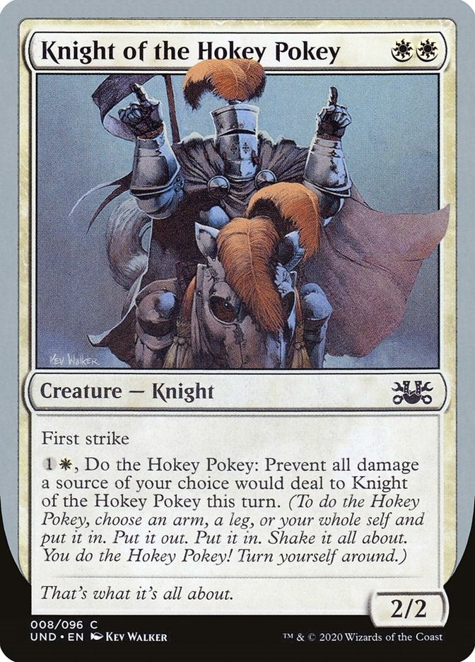 Image for Knight of the Hokey Pokey (8) (Unsanctioned) - Magic: The Gathering