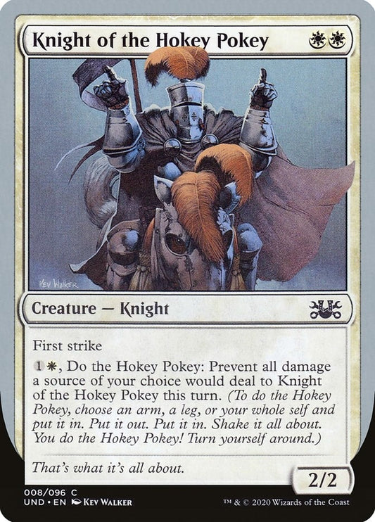 Image for Knight of the Hokey Pokey (8) (Unsanctioned) - Magic: The Gathering