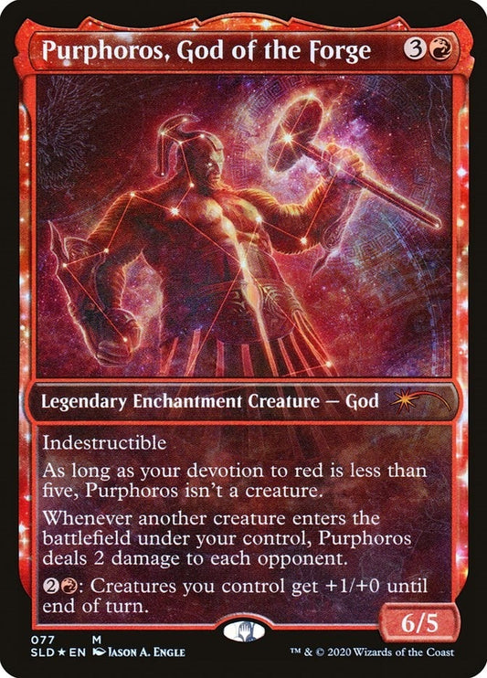 Image for Purphoros, God of the Forge (77) (Secret Lair Drop Series) - Magic: The Gathering