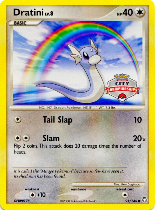 Image for Dratini - 91/146 (City Championships) (091/146) (League & Championship Cards) - Pokemon