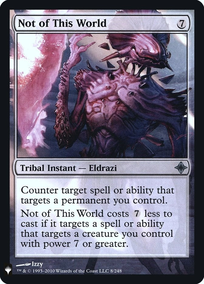 Image for Not of This World (8) (The List Reprints) - Magic: The Gathering
