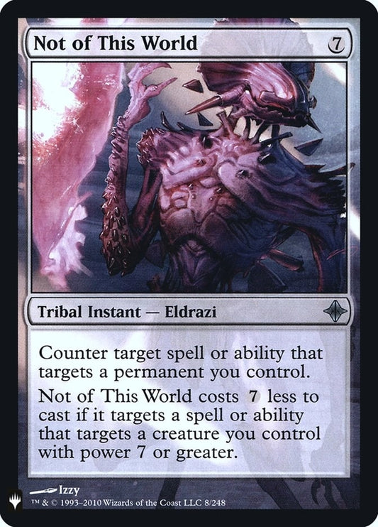 Image for Not of This World (8) (The List Reprints) - Magic: The Gathering