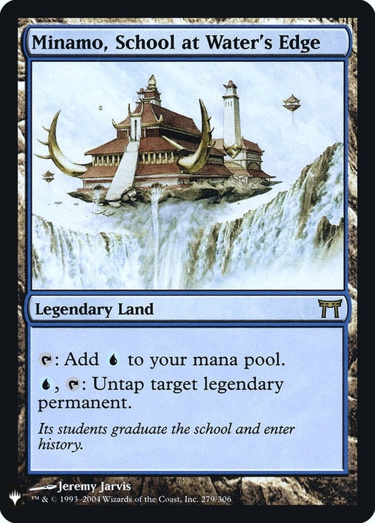 Image for Minamo, School at Water's Edge (279) (The List Reprints) - Magic: The Gathering