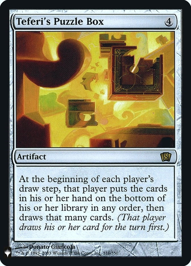 Image for Teferi's Puzzle Box (316) (The List Reprints) - Magic: The Gathering