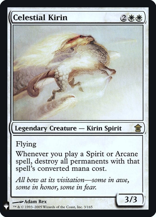 Image for Celestial Kirin (3) (The List Reprints) - Magic: The Gathering
