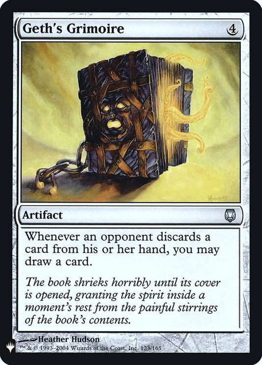 Image for Geth's Grimoire (123) (The List Reprints) - Magic: The Gathering