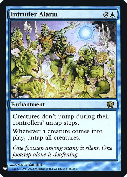 Image for Intruder Alarm (86) (The List Reprints) - Magic: The Gathering