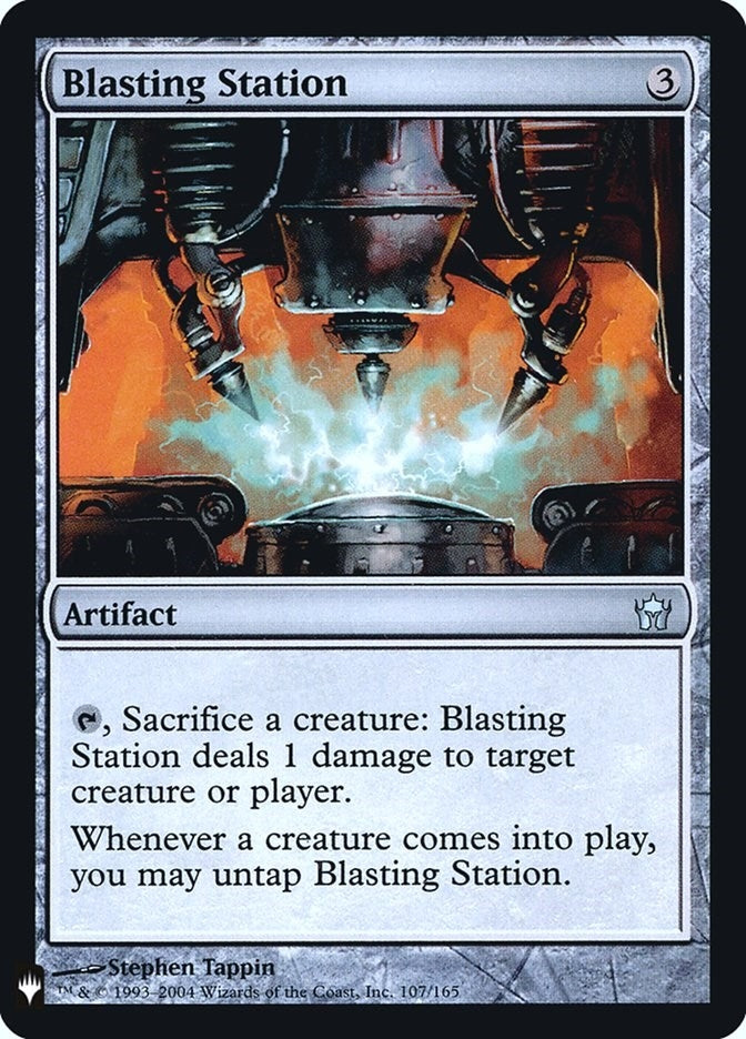 Image for Blasting Station (107) (The List Reprints) - Magic: The Gathering