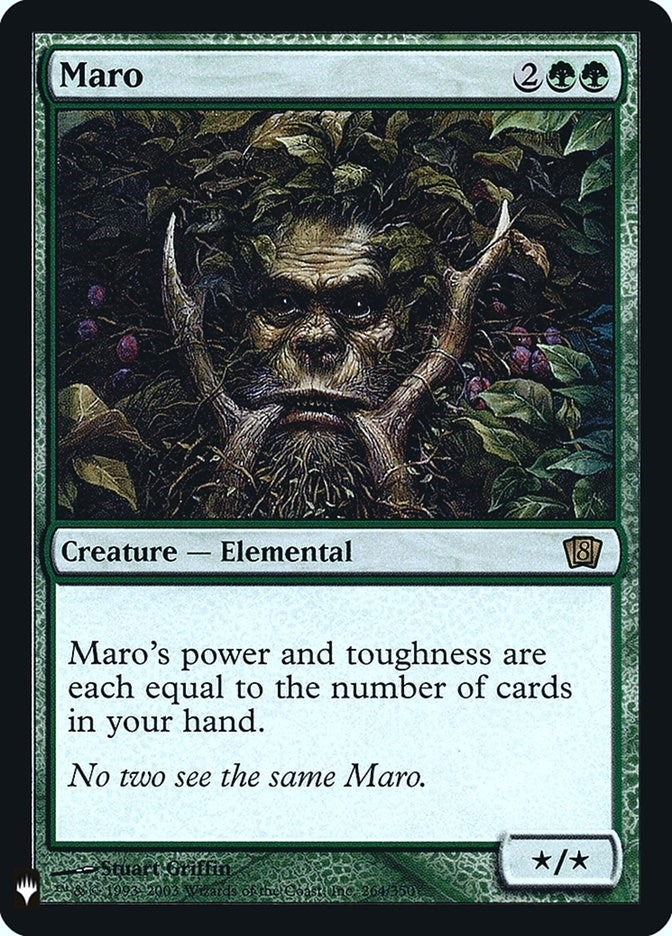 Image for Maro (264) (The List Reprints) - Magic: The Gathering