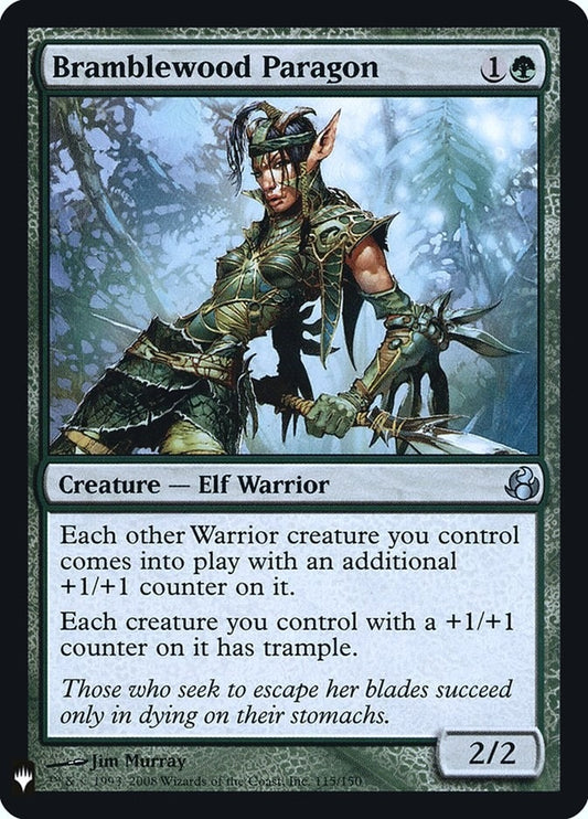Image for Bramblewood Paragon (115) (The List Reprints) - Magic: The Gathering