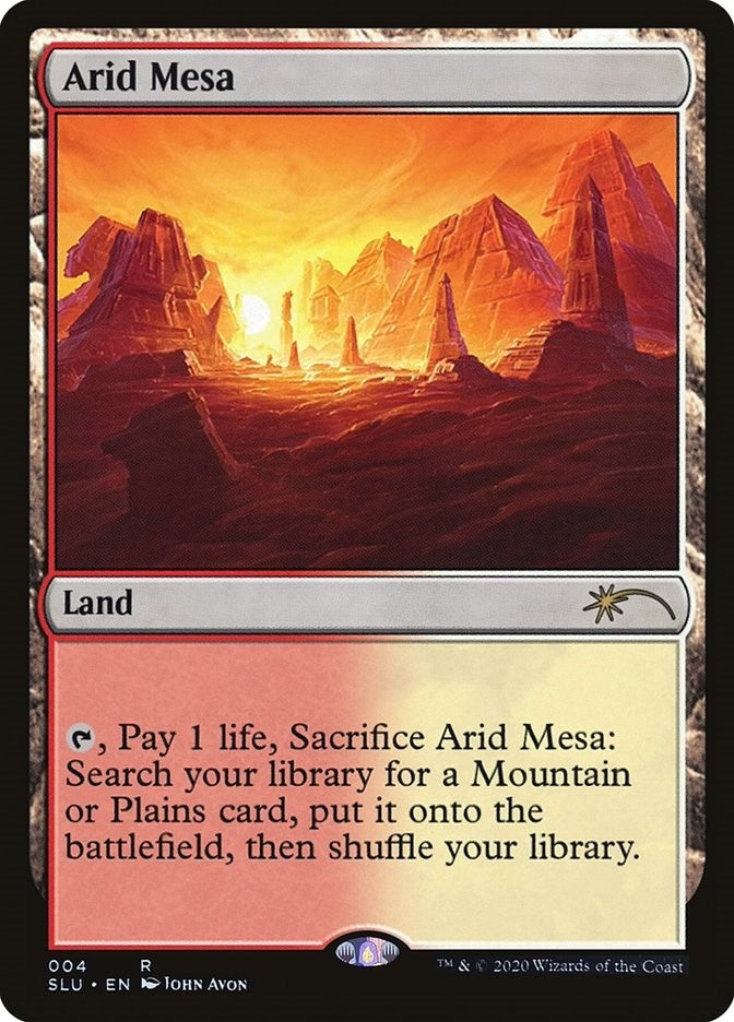 Image for Arid Mesa (4) (Secret Lair Series) - Magic: The Gathering