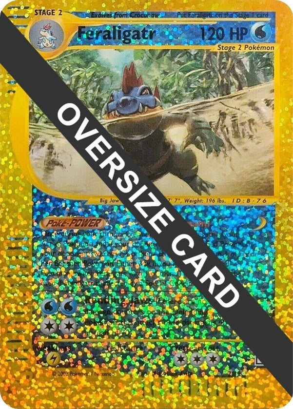 Image for Feraligatr - 2/12 (Box Topper) (002/012) (Jumbo Cards) - Pokemon