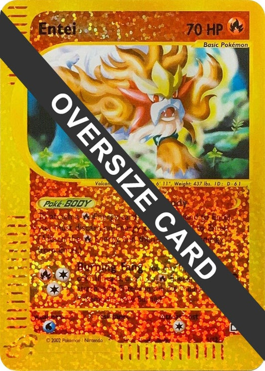 Image for Entei - 5/12 (Box Topper) (005/012) (Jumbo Cards) - Pokemon