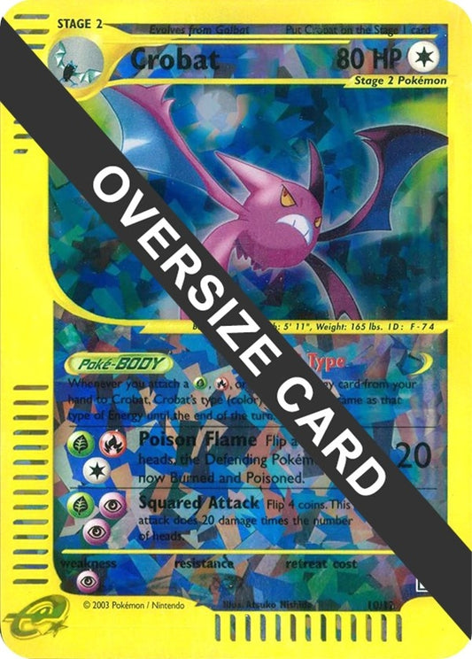 Image for Crobat - 10/12 (Box Topper) (010/012) (Jumbo Cards) - Pokemon