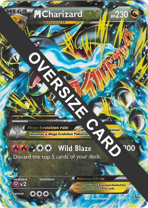 Image for M Charizard EX - 69/106 (Form X) (069/106) (Jumbo Cards) - Pokemon