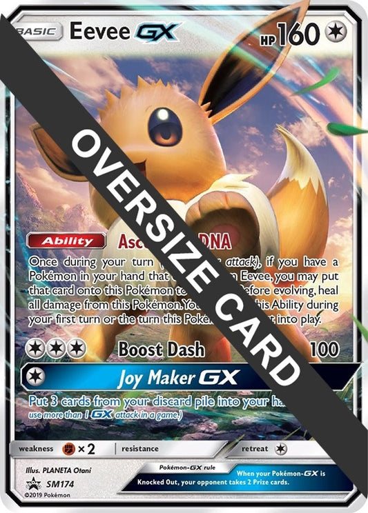 Image for Eevee GX - SM174 (SM Black Star Promo) (SM174) (Jumbo Cards) - Pokemon
