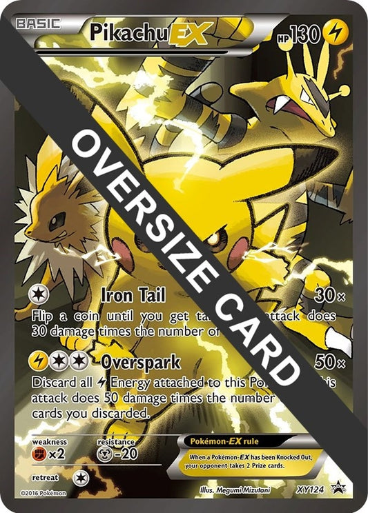 Image for Pikachu EX - XY124 (XY124) (Jumbo Cards) - Pokemon