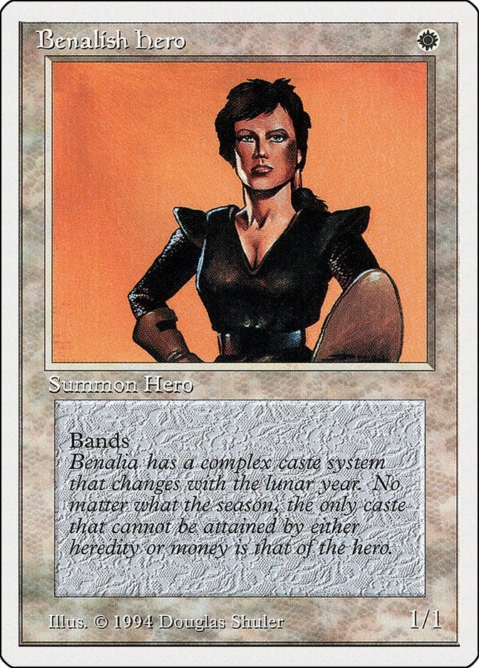 Image for Benalish Hero (4) (Summer Magic) - Magic: The Gathering