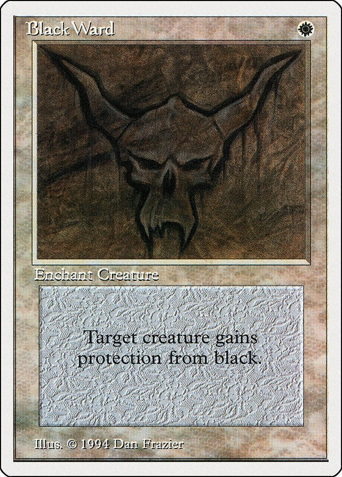 Image for Black Ward (5) (Summer Magic) - Magic: The Gathering