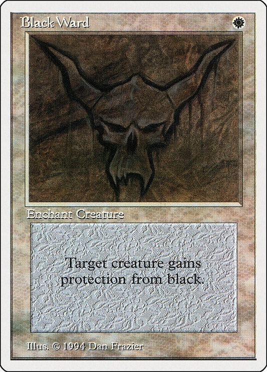 Image for Black Ward (5) (Summer Magic) - Magic: The Gathering
