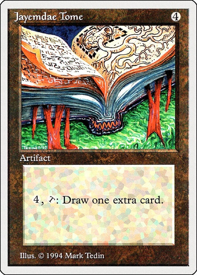 Image for Jayemdae Tome (258) (Summer Magic) - Magic: The Gathering