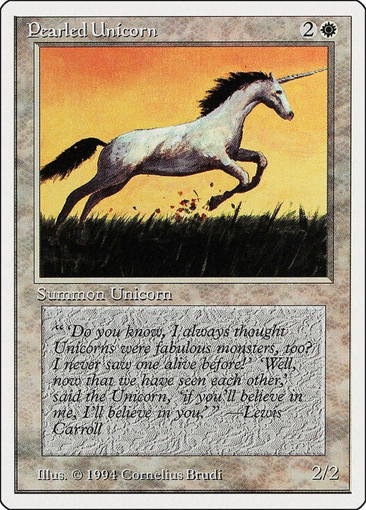 Image for Pearled Unicorn (30) (Summer Magic) - Magic: The Gathering