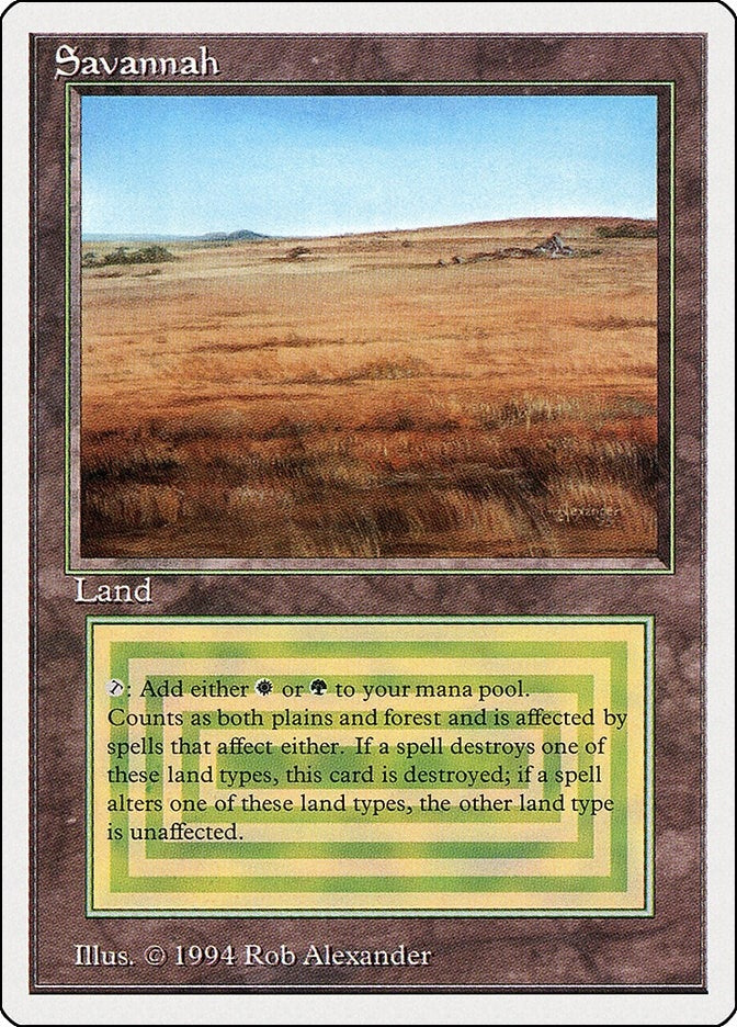 Image for Savannah (285) (Summer Magic) - Magic: The Gathering