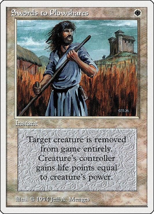 Image for Swords to Plowshares (41) (Summer Magic) - Magic: The Gathering