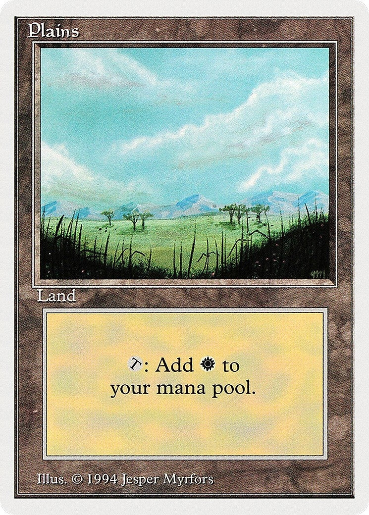 Image for Plains (B) (293) (Summer Magic) - Magic: The Gathering