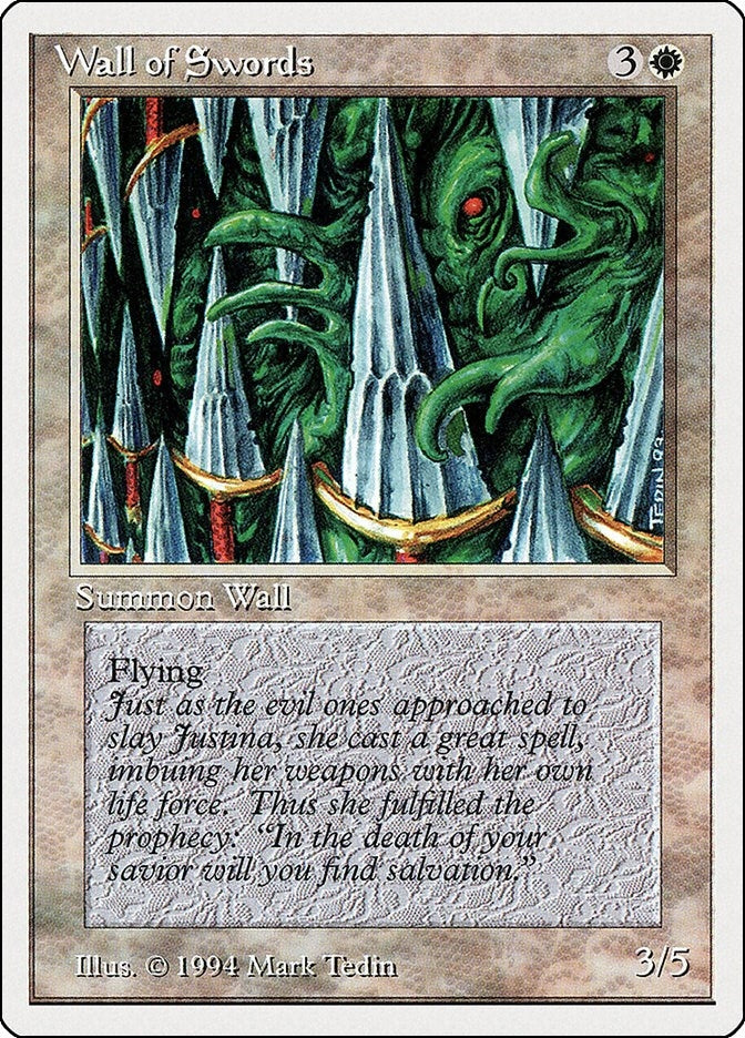 Image for Wall of Swords (43) (Summer Magic) - Magic: The Gathering
