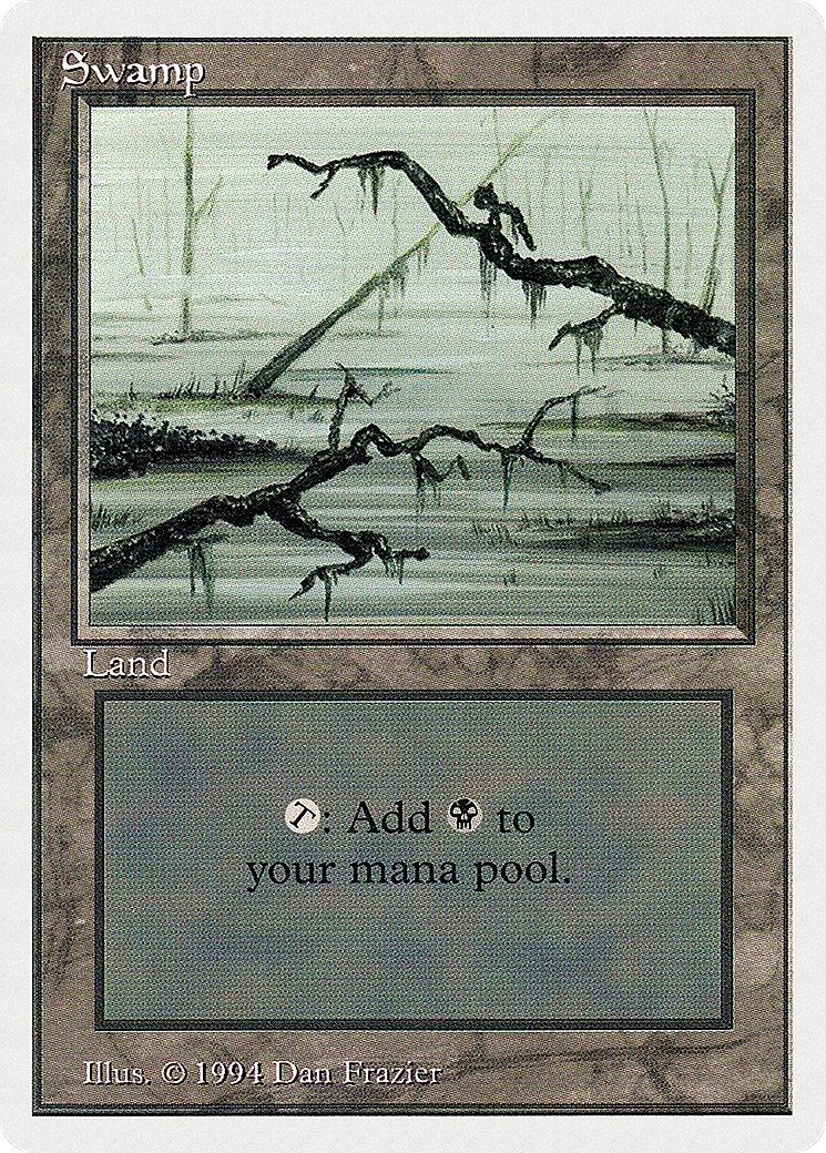 Image for Swamp (C) (300) (Summer Magic) - Magic: The Gathering