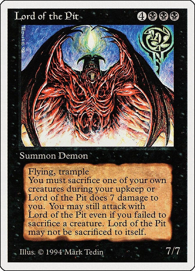 Image for Lord of the Pit (116) (Summer Magic) - Magic: The Gathering