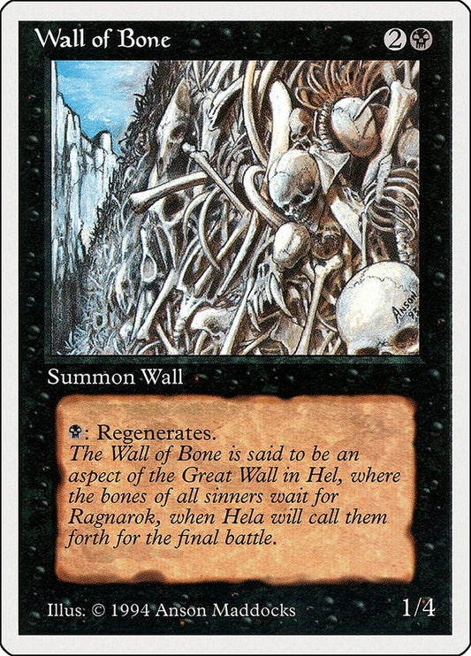Image for Wall of Bone (134) (Summer Magic) - Magic: The Gathering