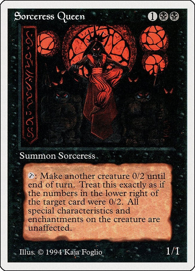 Image for Sorceress Queen (131) (Summer Magic) - Magic: The Gathering