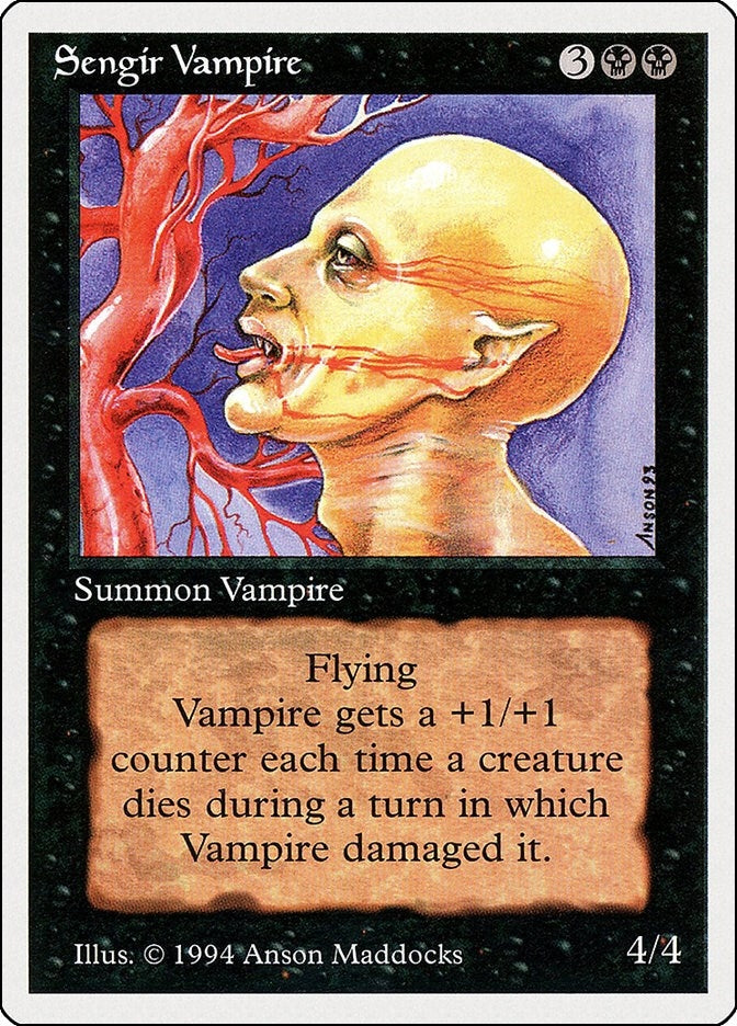 Image for Sengir Vampire (129) (Summer Magic) - Magic: The Gathering