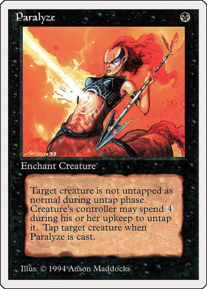 Image for Paralyze (121) (Summer Magic) - Magic: The Gathering