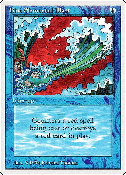 Image for Blue Elemental Blast (49) (Summer Magic) - Magic: The Gathering