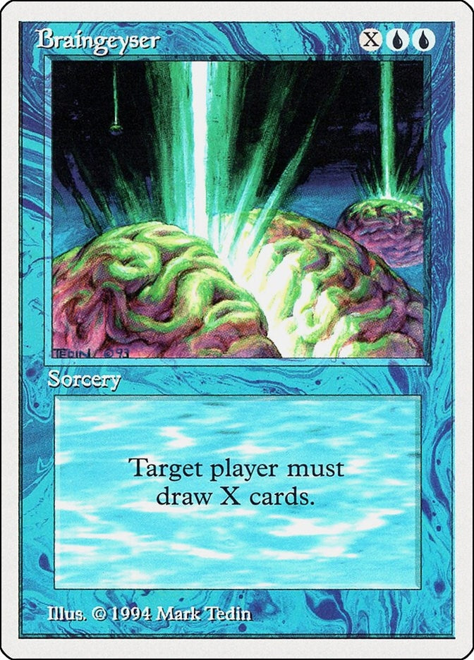 Image for Braingeyser (50) (Summer Magic) - Magic: The Gathering