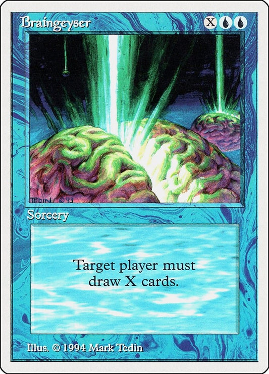 Image for Braingeyser (50) (Summer Magic) - Magic: The Gathering