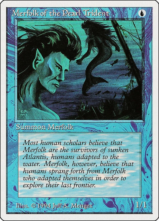 Image for Merfolk of the Pearl Trident (68) (Summer Magic) - Magic: The Gathering