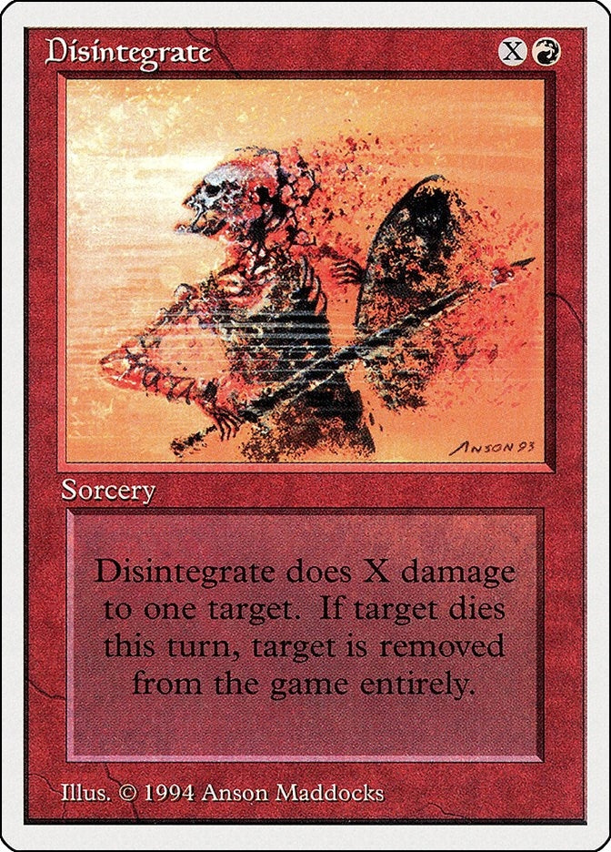 Image for Disintegrate (142) (Summer Magic) - Magic: The Gathering