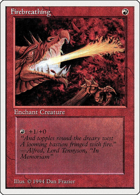 Image for Firebreathing (151) (Summer Magic) - Magic: The Gathering