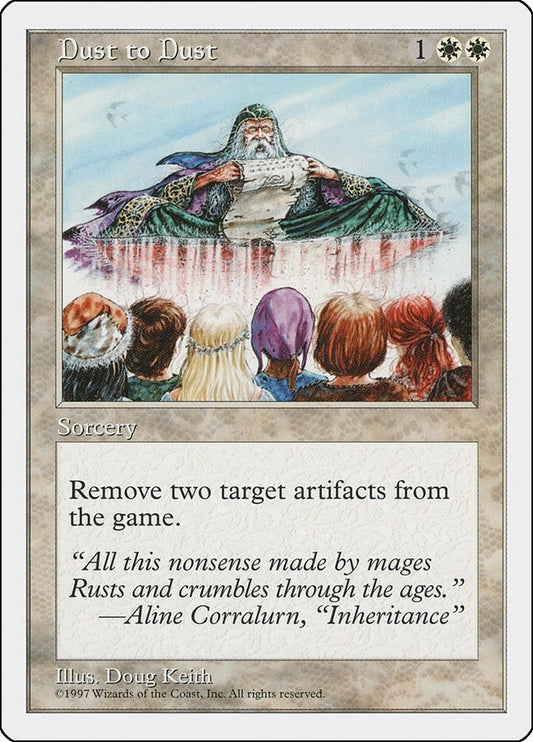 Image for Dust to Dust (Fifth Edition) - Magic: The Gathering