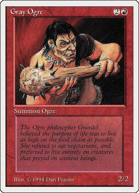 Image for Gray Ogre (157) (Summer Magic) - Magic: The Gathering